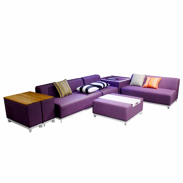 Weather Resistant Fabric Patio Sofa Furniture