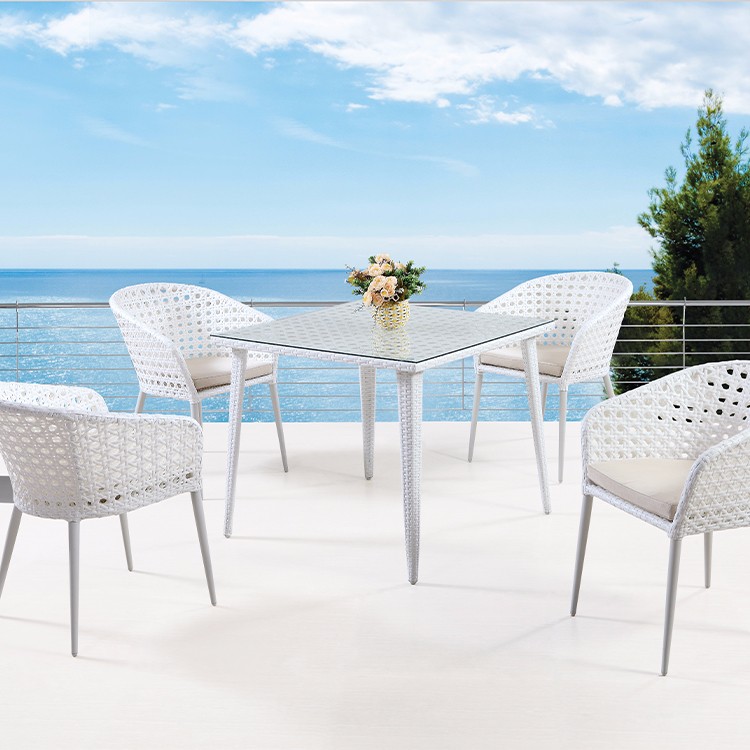 Wicker Patio Furniture Dining Set Outdoor