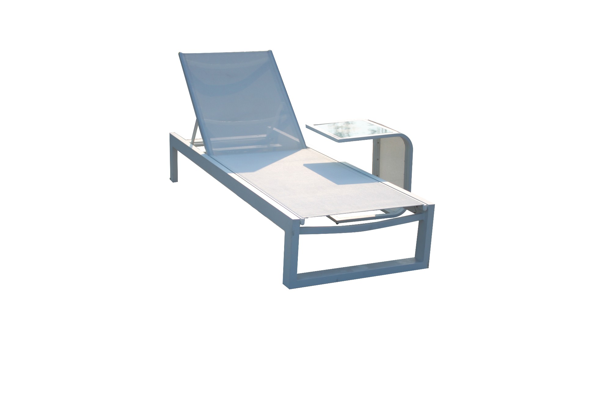 Supply Outdoor Aluminum Chaise Lounge Pool Chairs Wholesale Factory