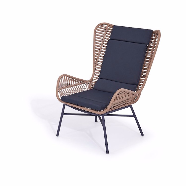 Mesa e cadeira de gramado para pátio de lazer