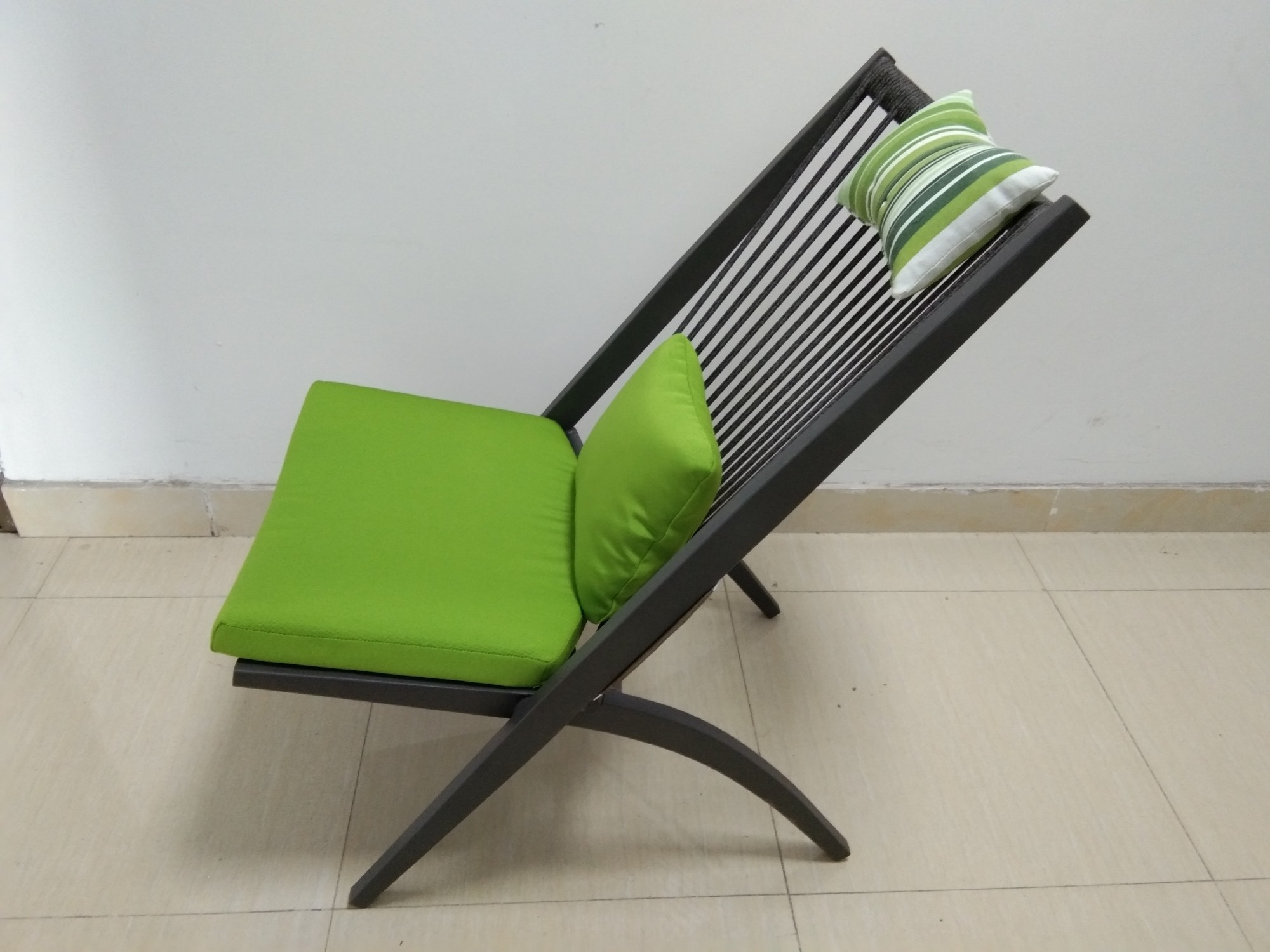cadeiras dobráveis ​​de alumínio cadeira exterior