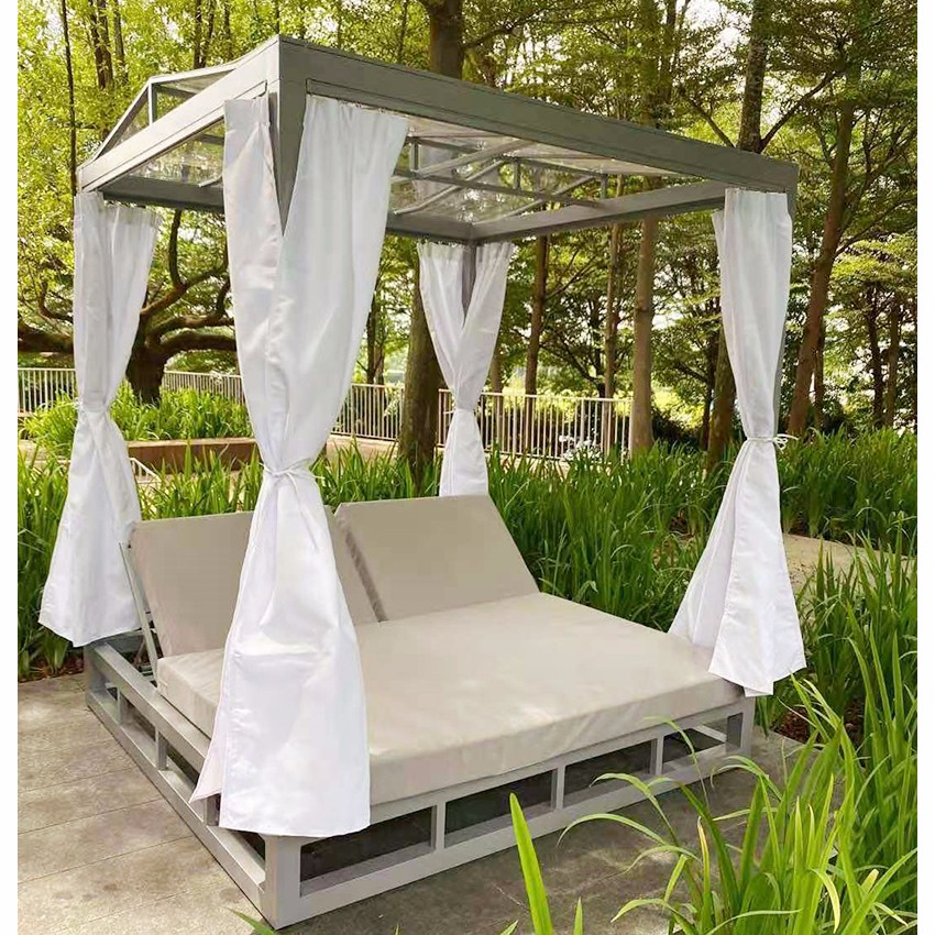 Garden Sun Lounger Outdoor Daybeds For Hotel