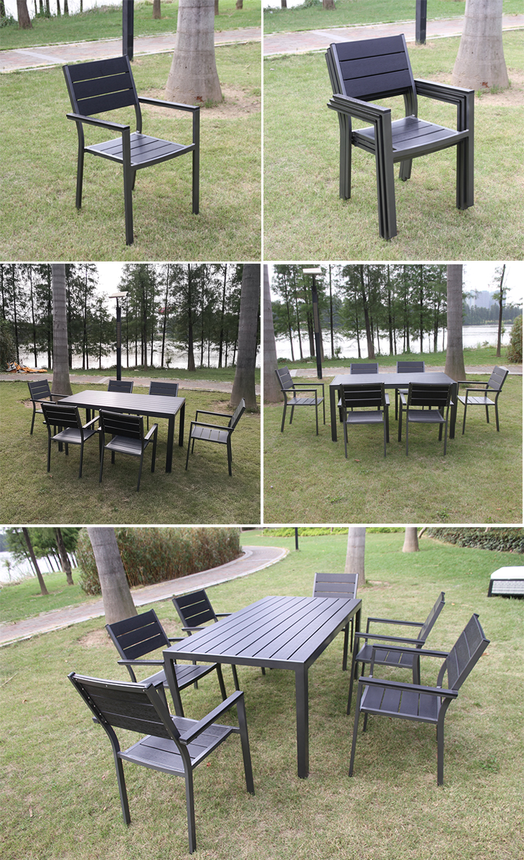 móveis de sala de jantar ao ar livre