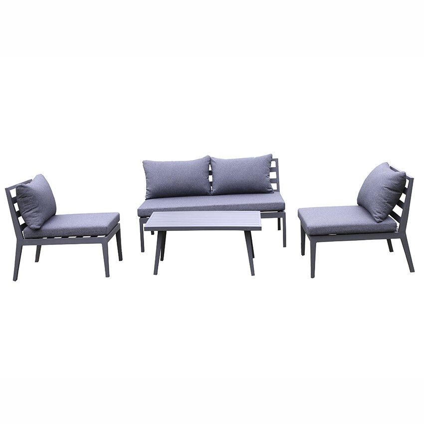 Conjunto de sofás para móveis de jardim moderno
