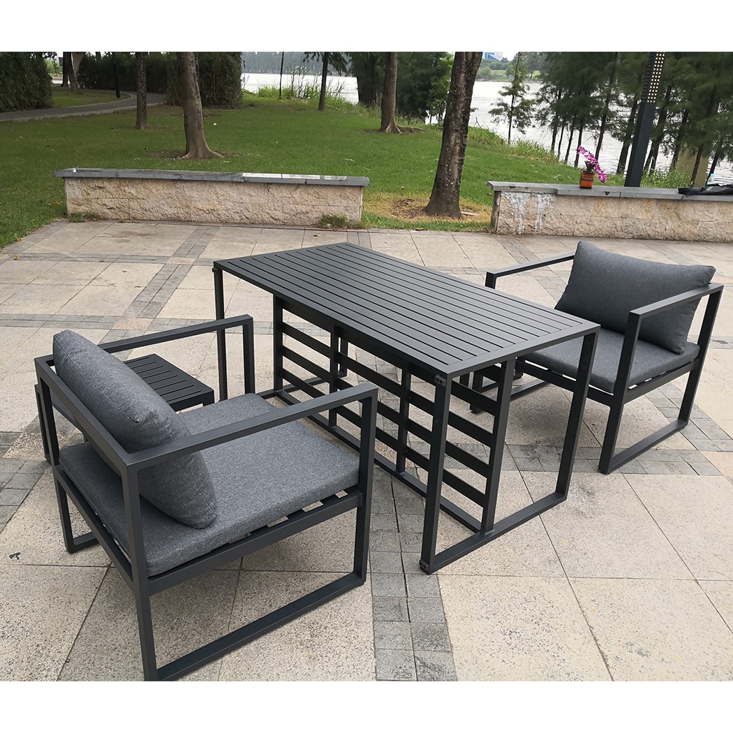 Patio Sofa Lieferant Aluminium Outdoor-Möbel