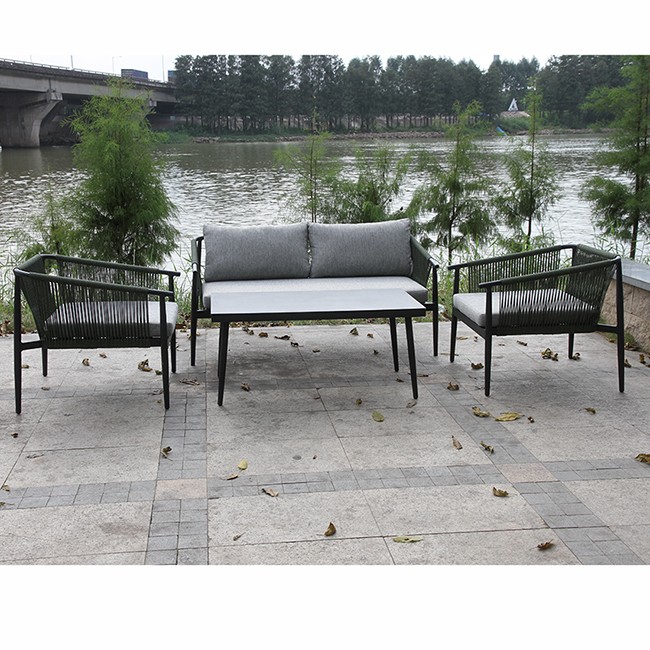 China Outdoor Wicker Schnittsofa Couch