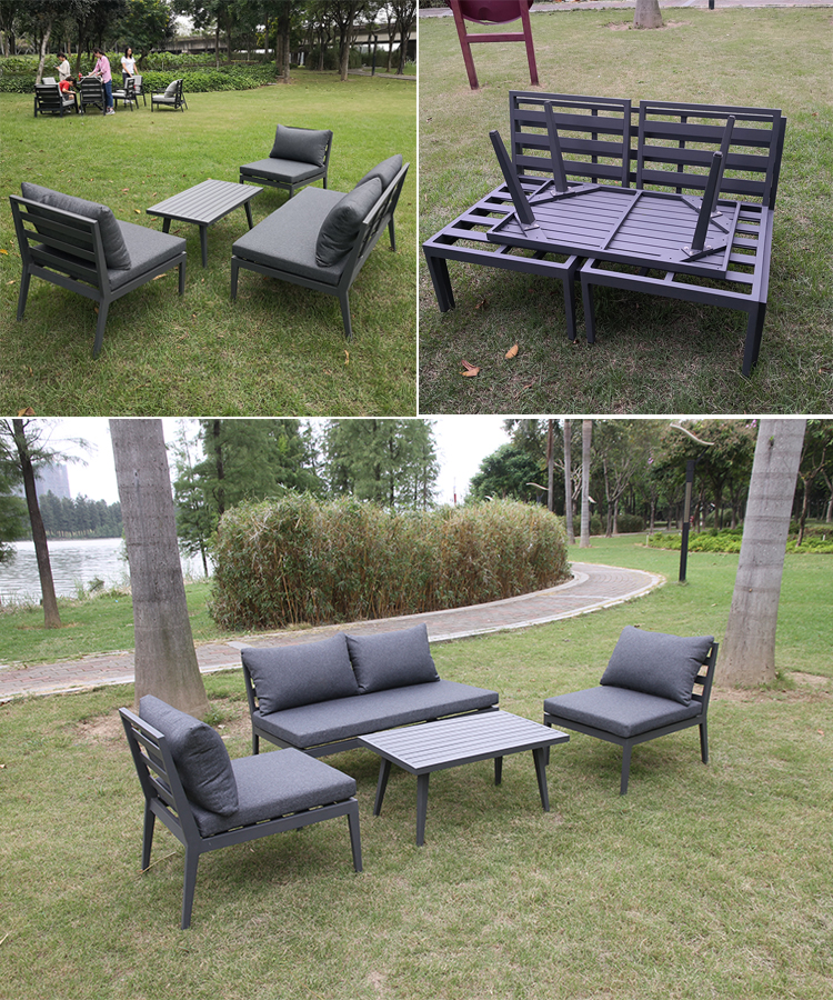 muebles de exterior modulares