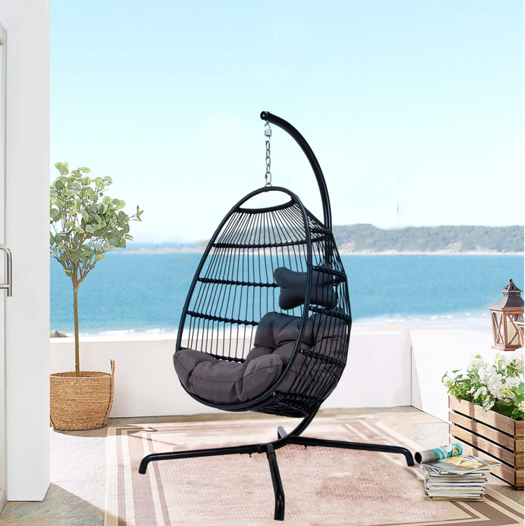 Outdoor Balcony Metal Hanging Chair