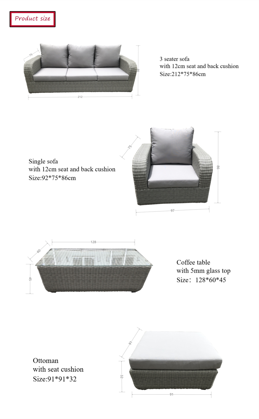 rattan corner furniture