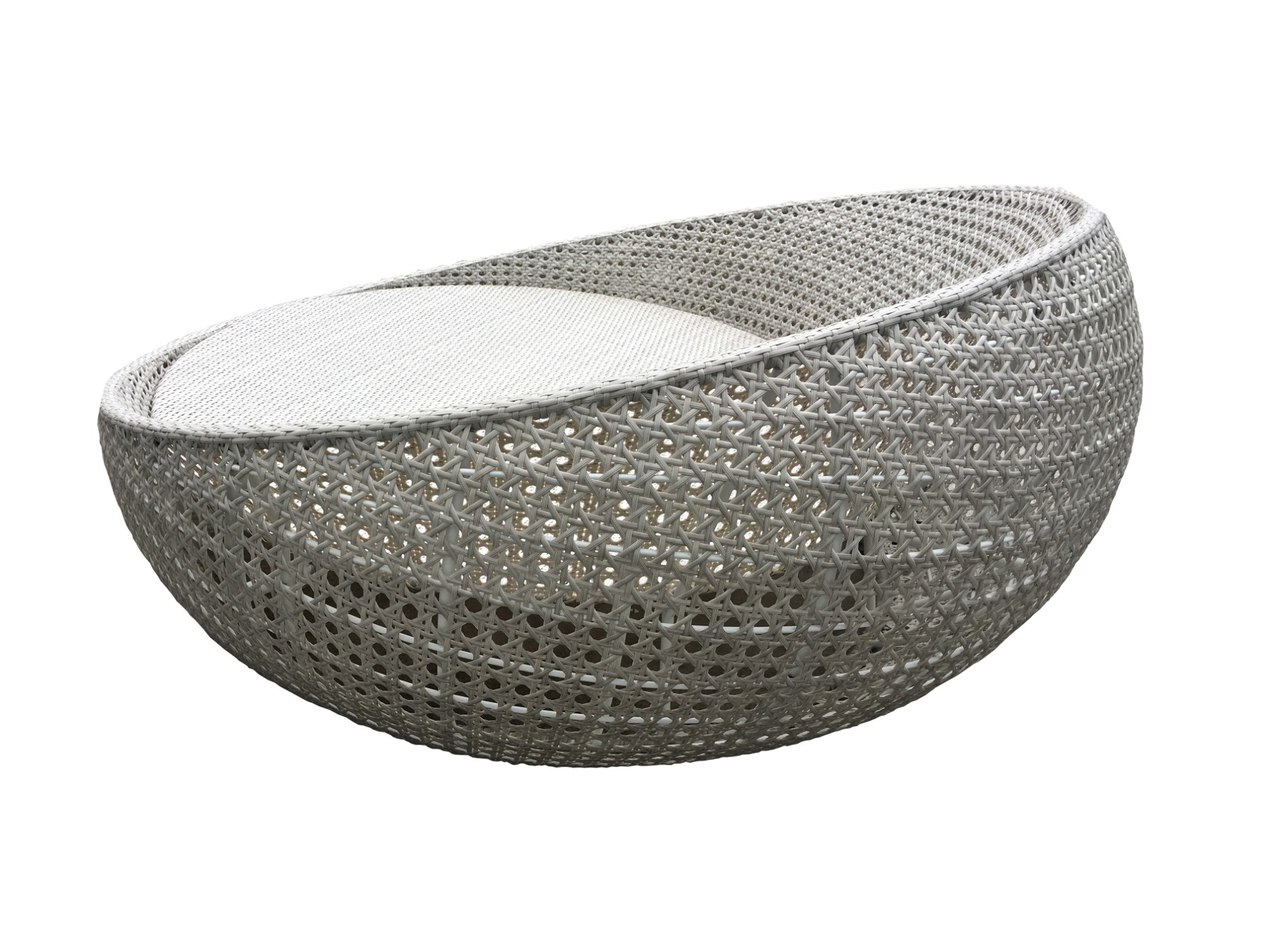 Outdoor wicker daybed / round daybed