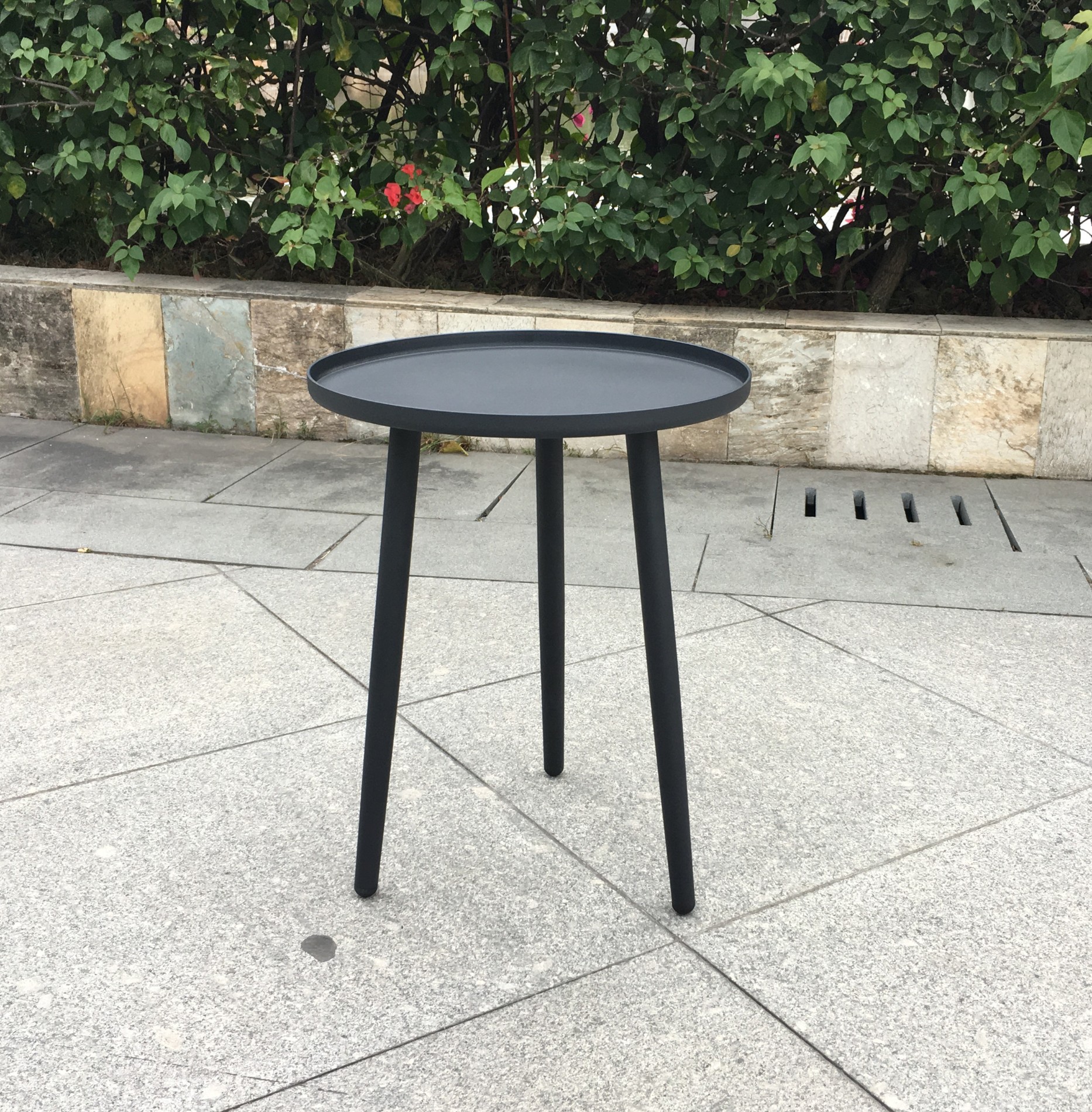 Aluminum White Coffee Side Tables