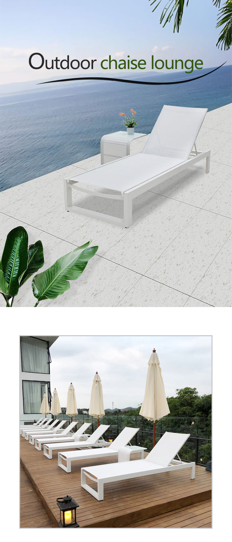 patio chaise lounge on Supply Outdoor Aluminum Chaise Lounge Pool Chairs Factory Quotes Oem