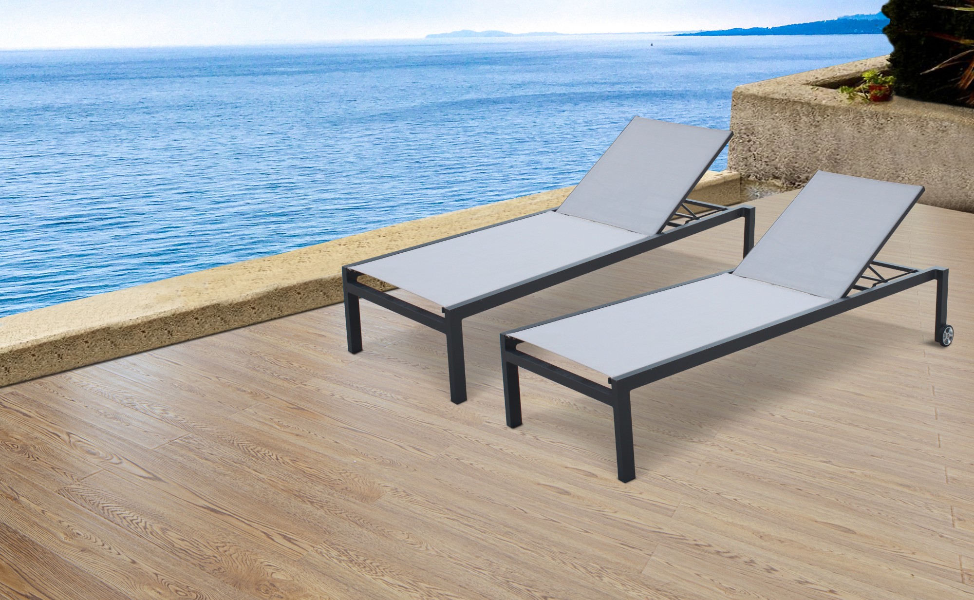 pool lounge chair sun beds outdoor furniture