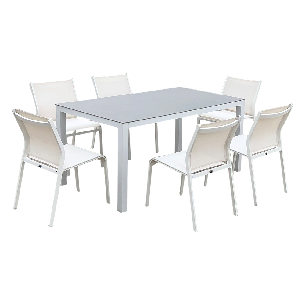 mesas y sillas de comedor al aire libre conjunto de fábrica