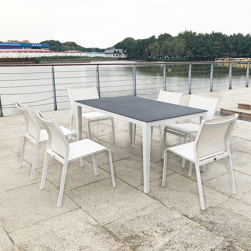 mobilier de luat masa exterior pentru gradina ieftin