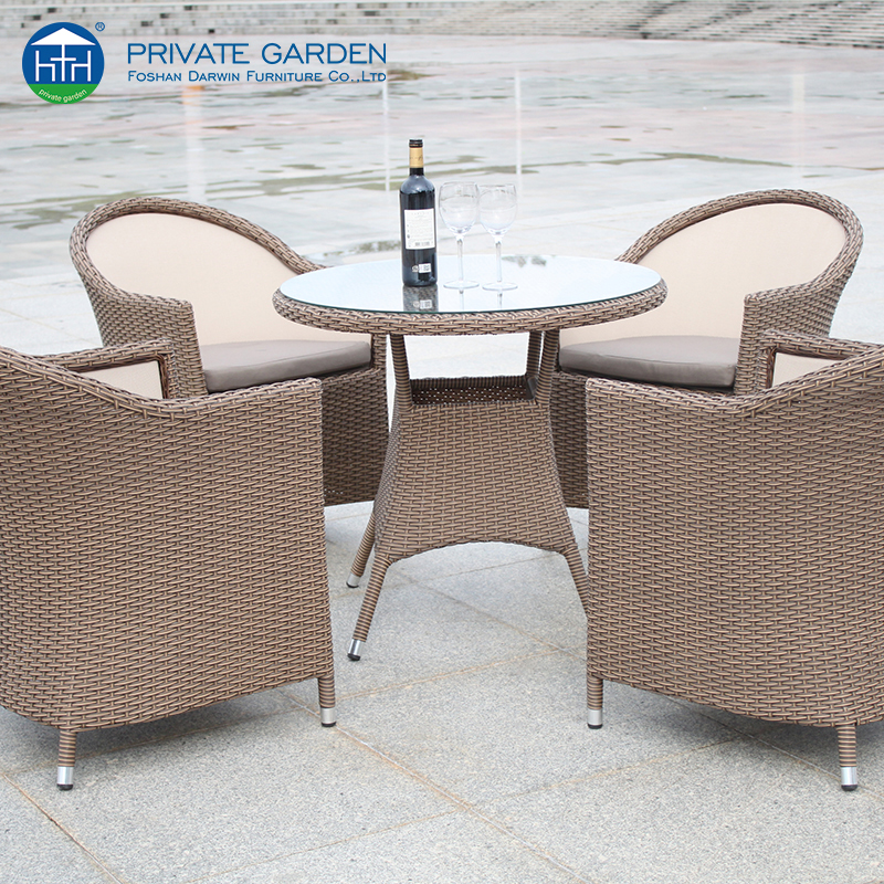 China outdoor patio dining table set factory