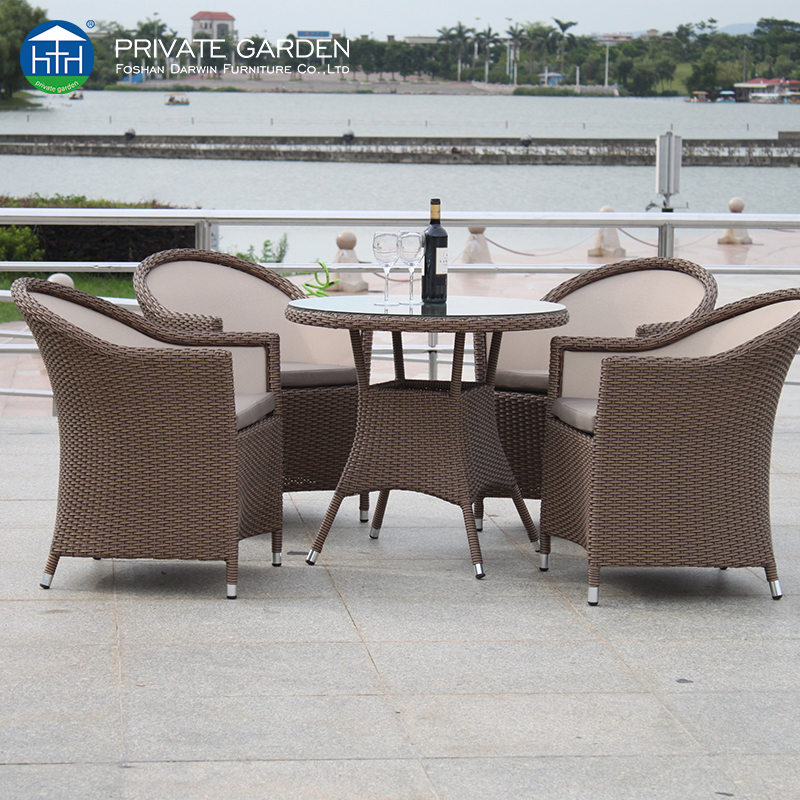 China outdoor patio dining table set factory