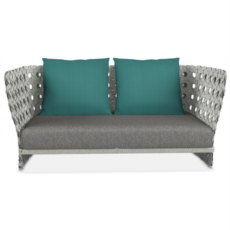 Muebles de sofá de jardín de ratán de alta calidad de moda