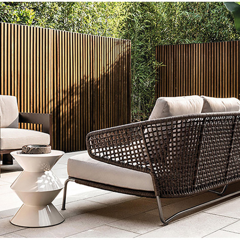 Wicker Outdoor Patio Seating Set on sale
