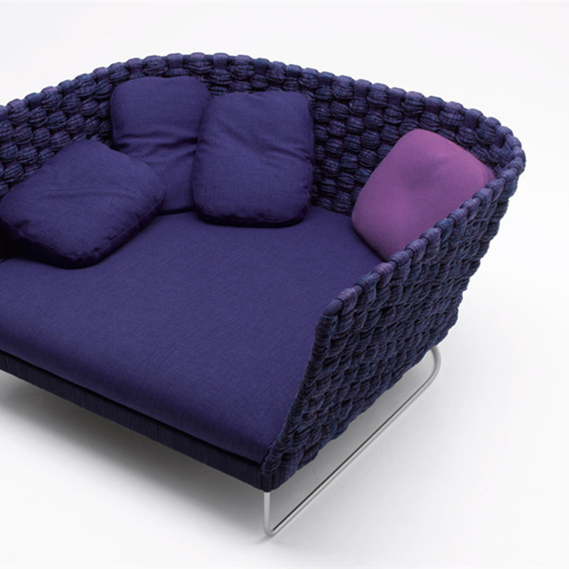 высококачественная садовая мебель угловой диван
