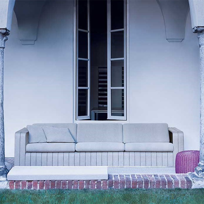 Китай современный дизайн тканевый уличный диван, производитель