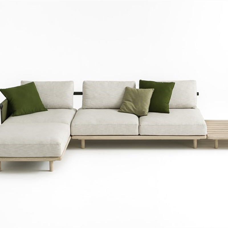 Seil L-Form Outdoor-Schlafsofa Outdoor-Couch