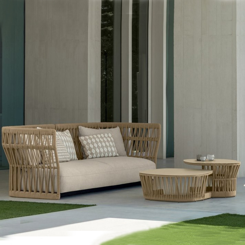 mesa redonda y sillas de jardín de alta calidad