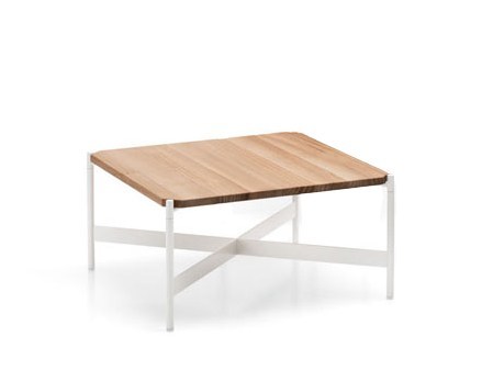 table d'appoint en bois de teck table basse en vente