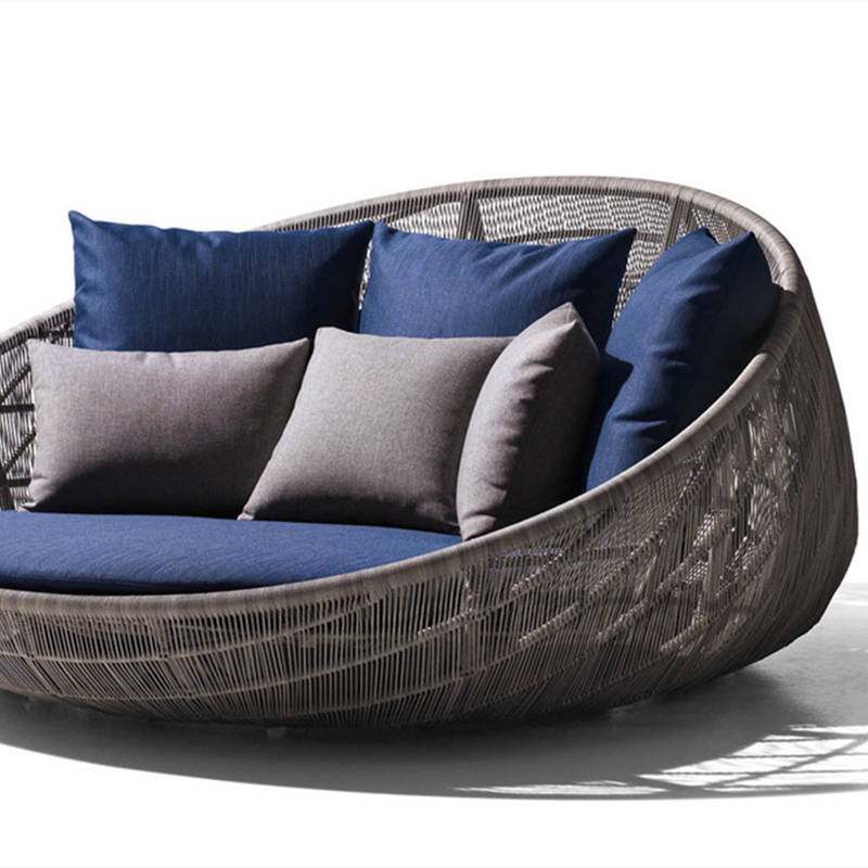 Fábrica de sofá cama redonda barata de China