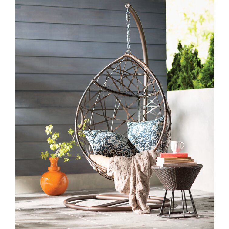 Darwin egg swing chair with stand