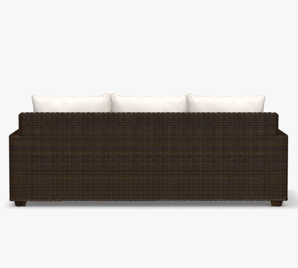 Оптовая угловой диван из ротанга