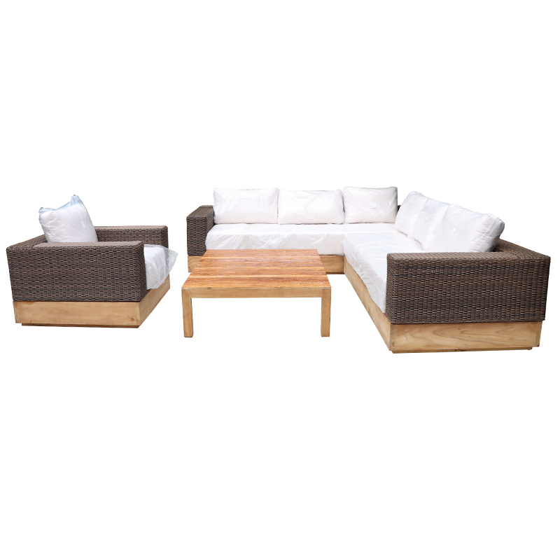 rattan sofa set outdoor furniture wholesaler