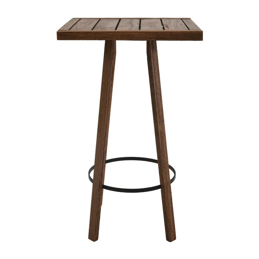 Set tavolo e sedia da bar in legno
