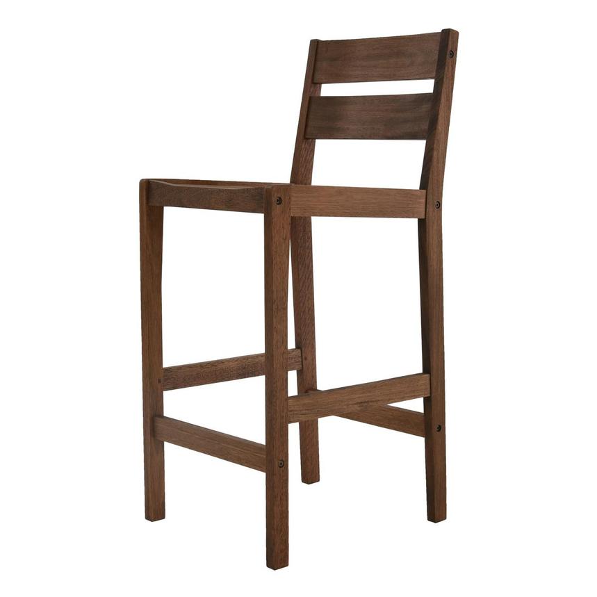 Set masa de bar si scaune din lemn