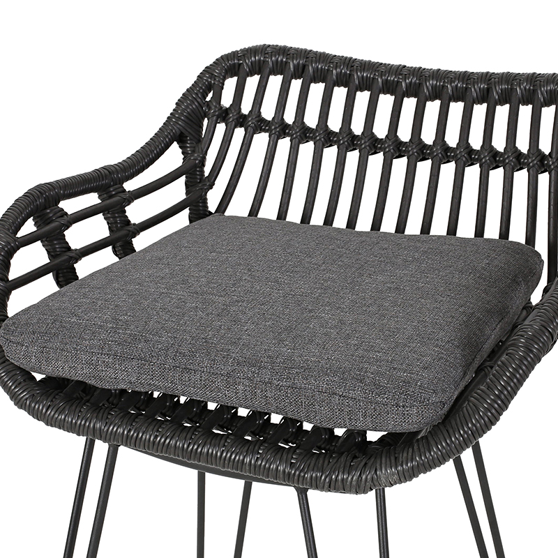 Furnizor de scaun de bar în aer liber din răchită