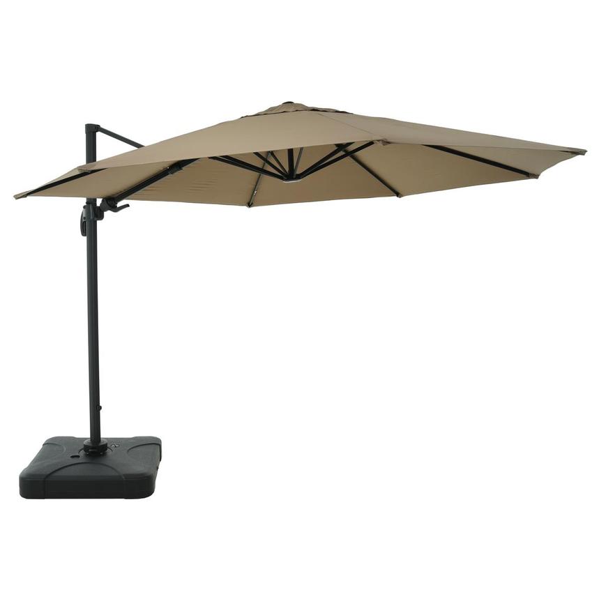 Смещенный квадратный консольный уличный зонт