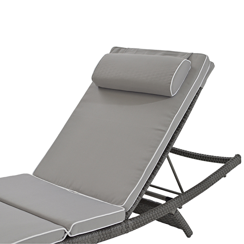 fornitore di mobili da esterno per chaise longue in vimini