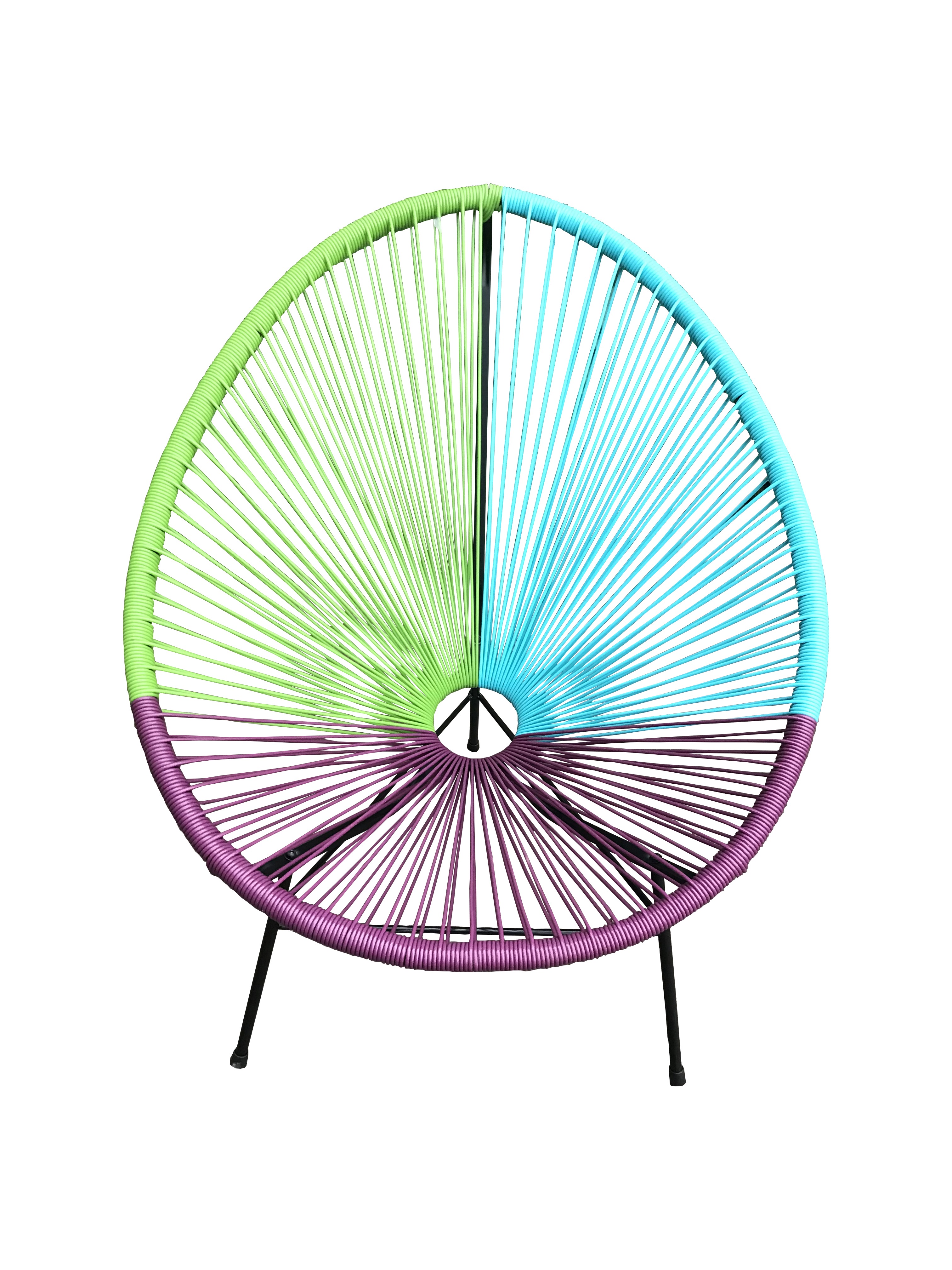 Acapulco Colorful Woven Lounge Chair