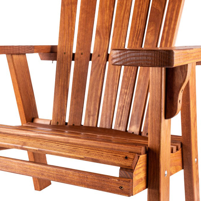 moderner Freizeit-Adirondack-Stuhl aus Kunststoff