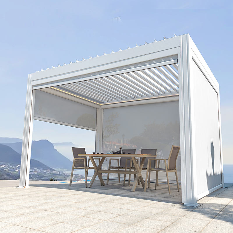 Electric Roof Shades Patio Pergolas for Sale