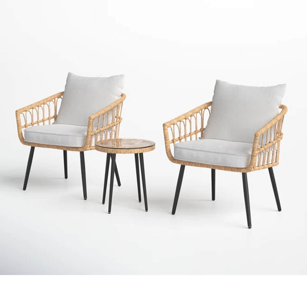 2-piece rattan chair for sale garden furniture