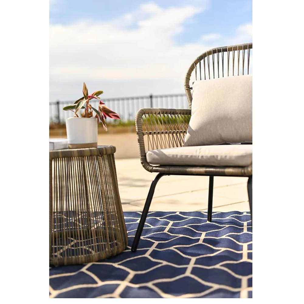 Supply 3piece rattan chair set balcony bristol set Wholesale Factory