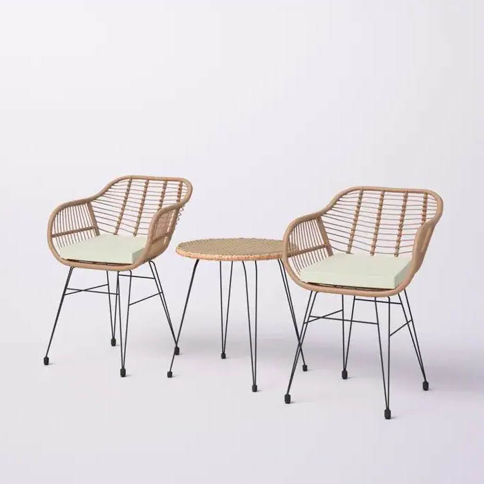 Supply High quality rattan chair balcony set factory Wholesale Factory