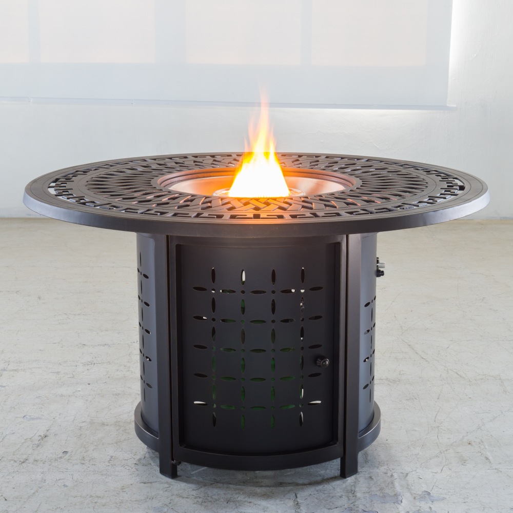 Supply Patio heater garden BBQ fire pit table set Wholesale Factory