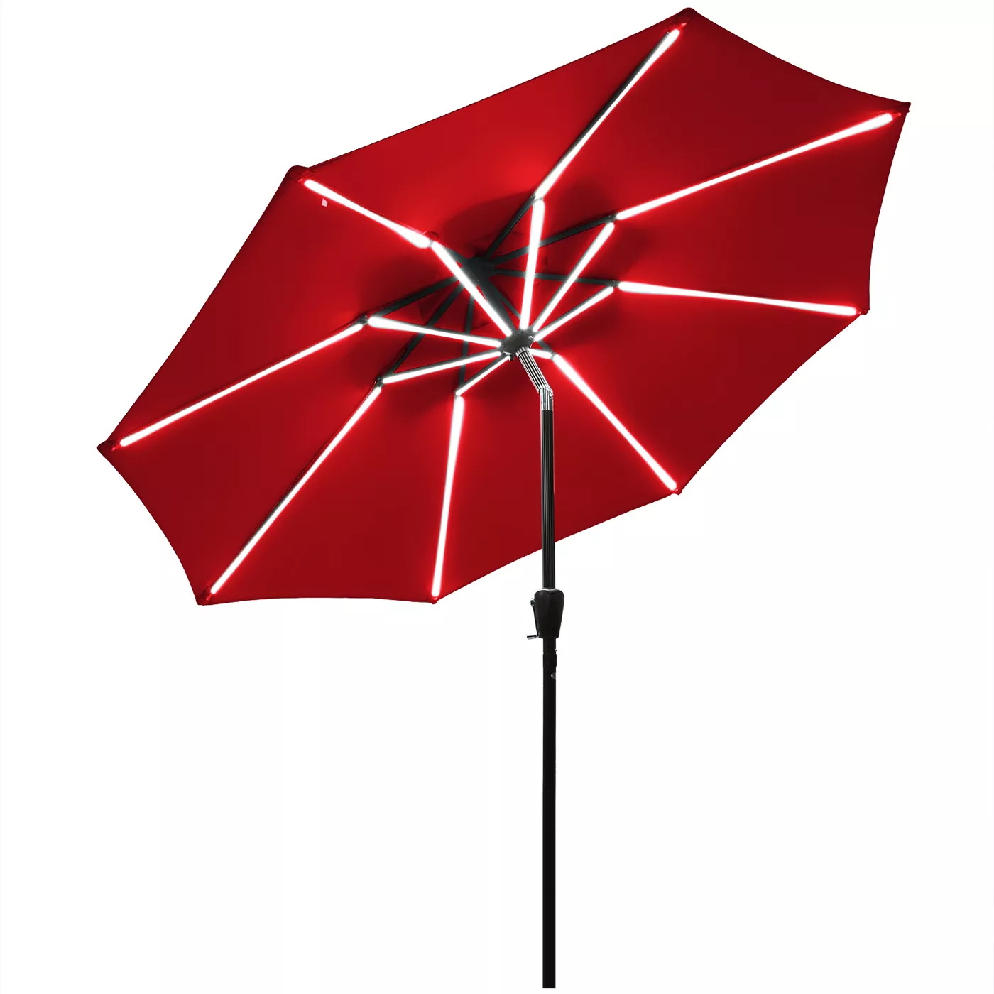 Уличный зонтик оптом с подсветкой