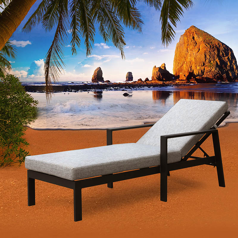 Outdoor Chaise Lounge Chair Recliner Sun Lounger