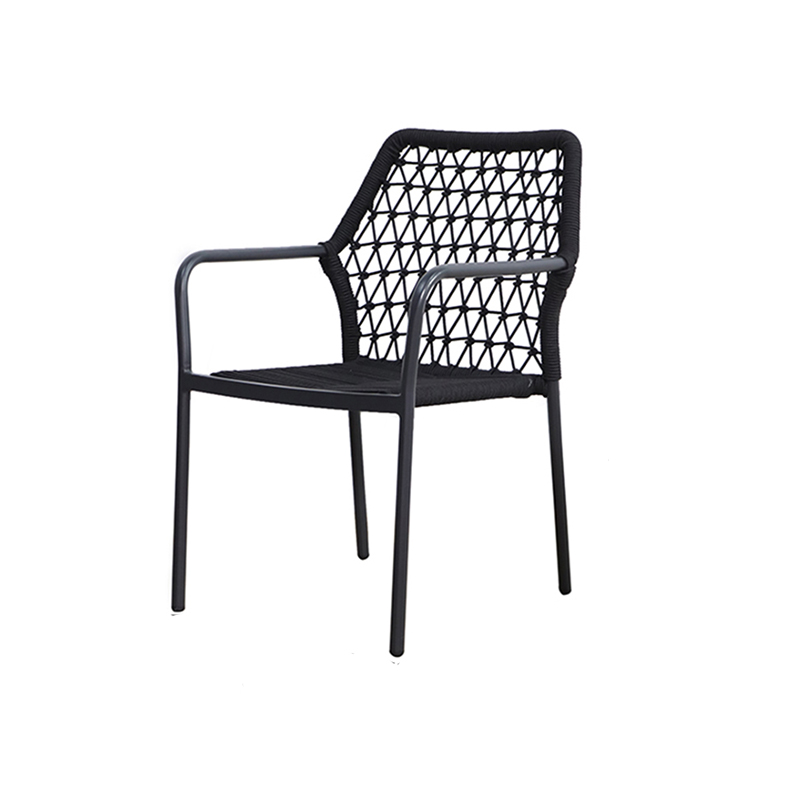 Supply Stacking Metal Outdoor Dining Chair Wholesale Factory Foshan