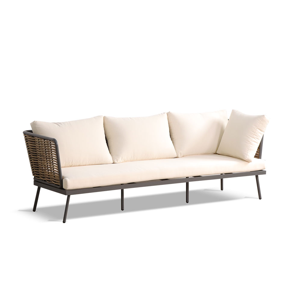 Designer-Gartenmöbel-Lounge-Set aus Rattan