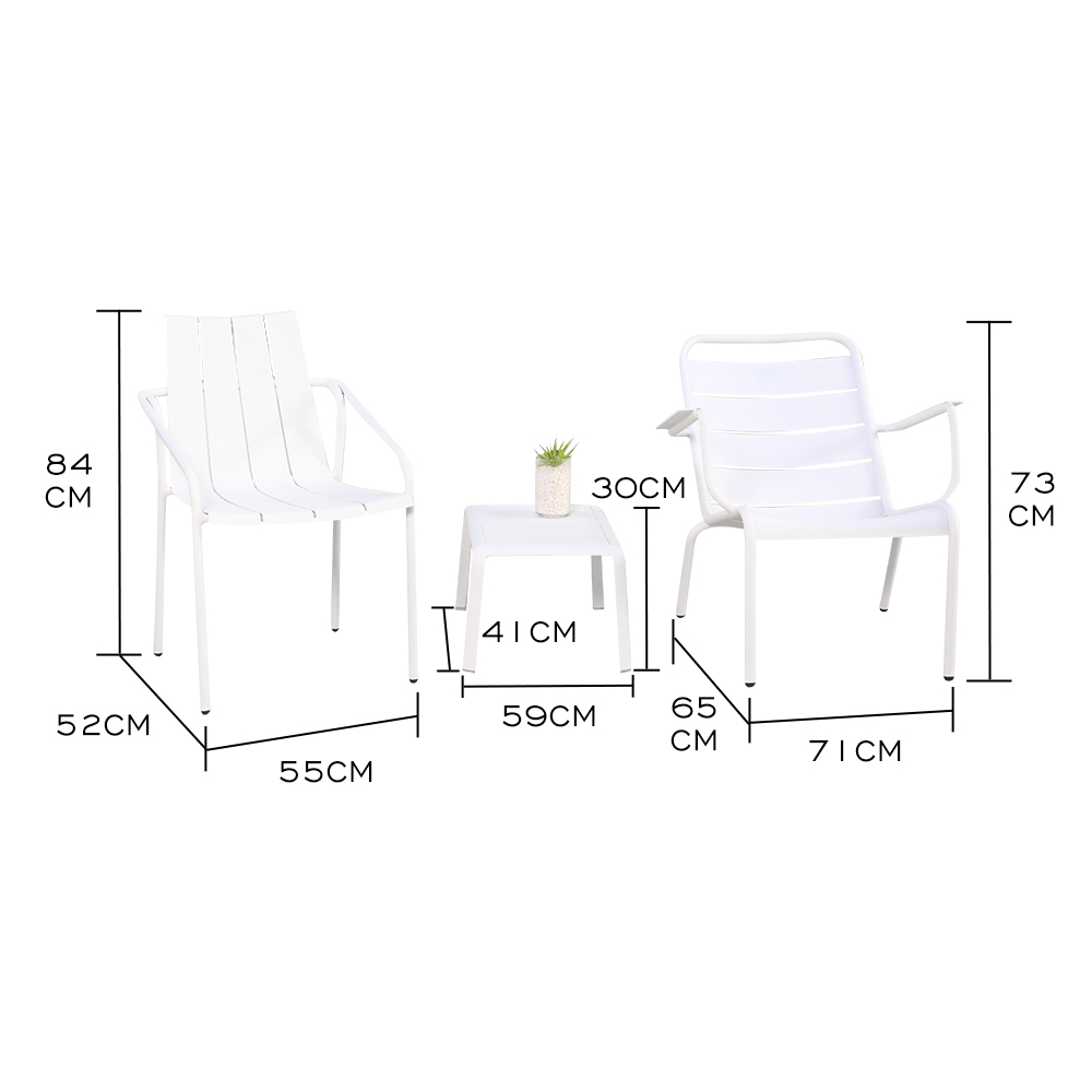 New aluminum outdoor chair supplier