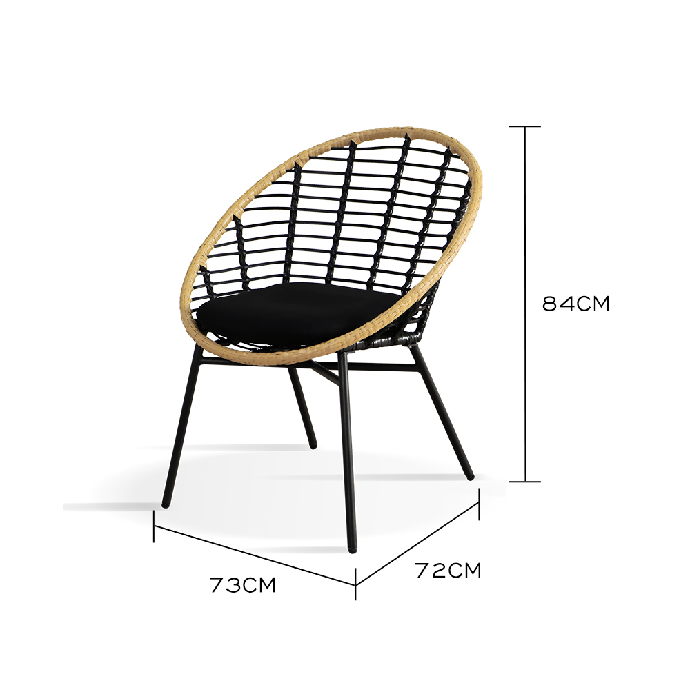 High-quality PE rattan chair